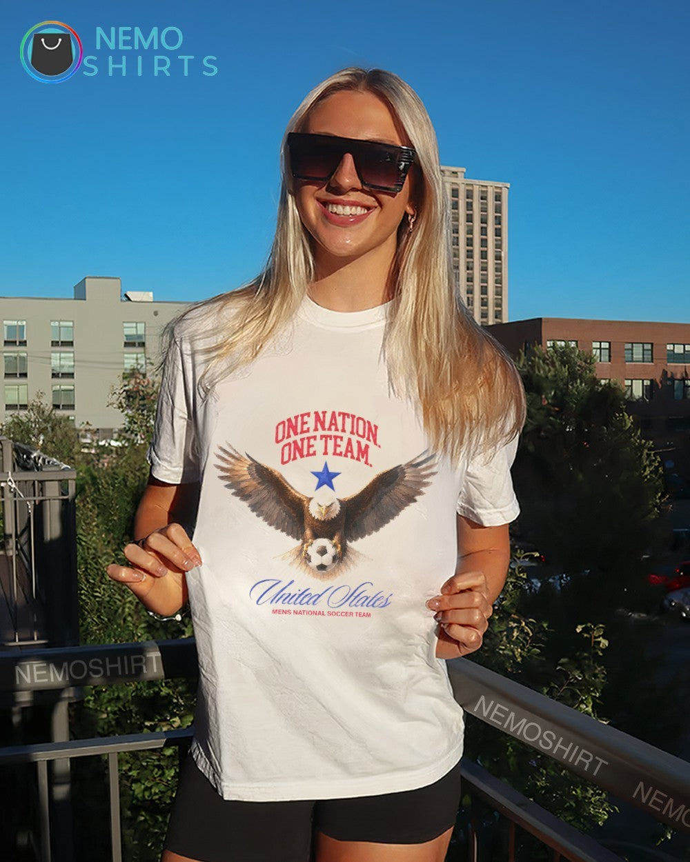 One nation one team United States men’s national soccer team shirt