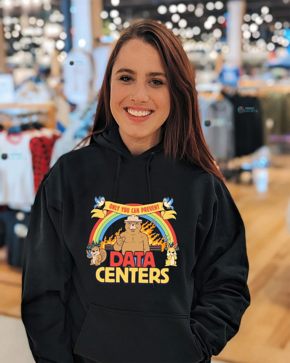 Only you can prevent Data Centers shirt