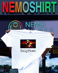 OnlyPaws Sunset Siggie dog graphic shirt