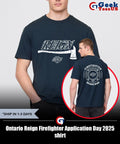 Ontario Reign Firefighter Application Day 2025 shirt