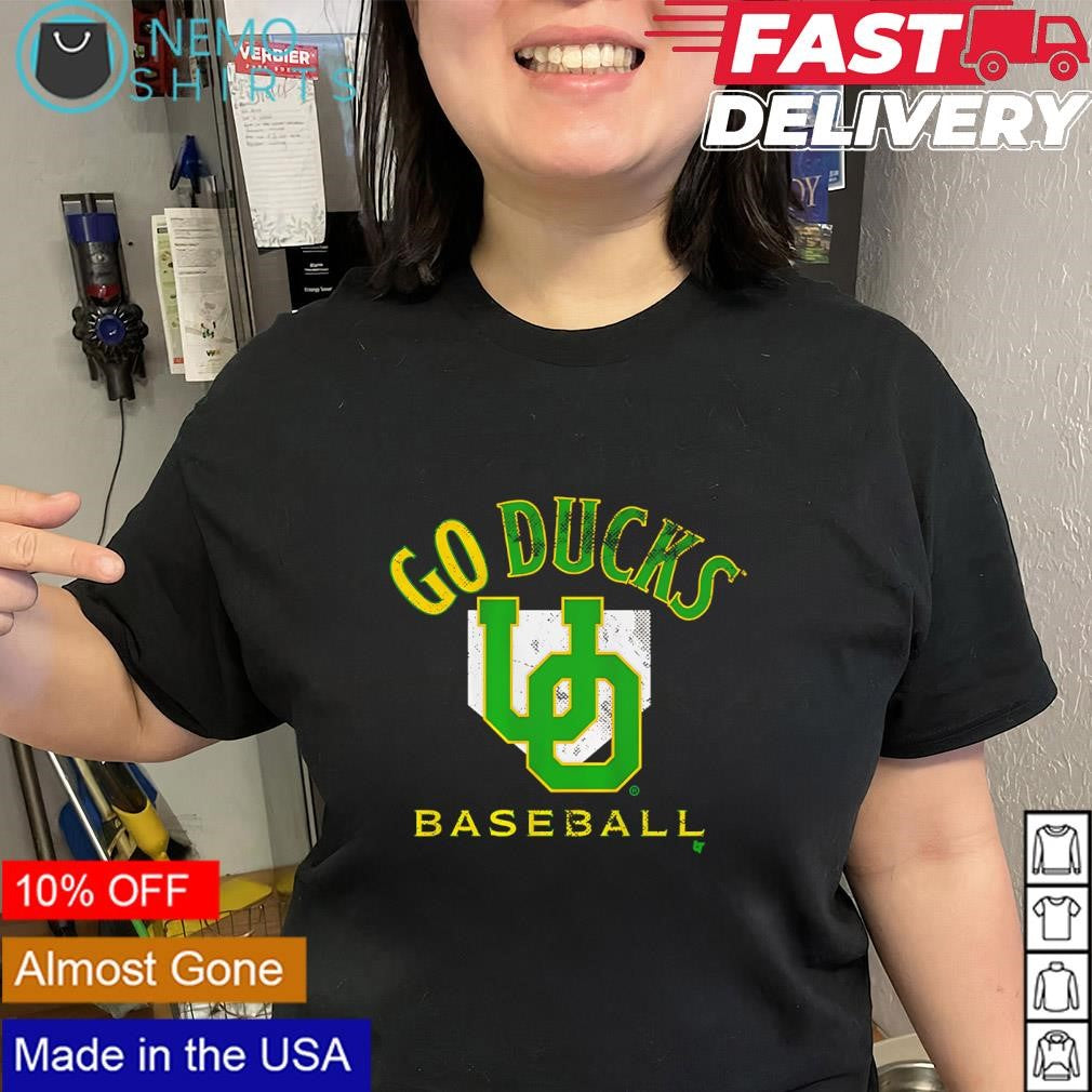 Oregon Ducks go Ducks baseball logo shirt