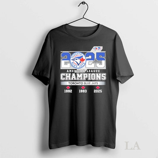 Original 2025 American League Champions Toronto Blue Jays 1992 1993 2025 Tee Sweater