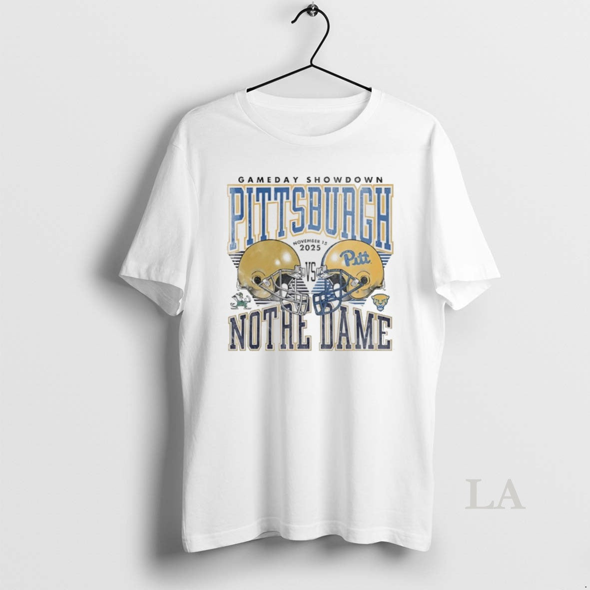 Original 2025 Gameday Showdown Pitt Panthers Vs Notre Dame Fighting Irish