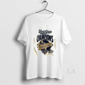 Original 2025 Los Angeles Dodgers Heather Grey World Series Champions 2 Sided