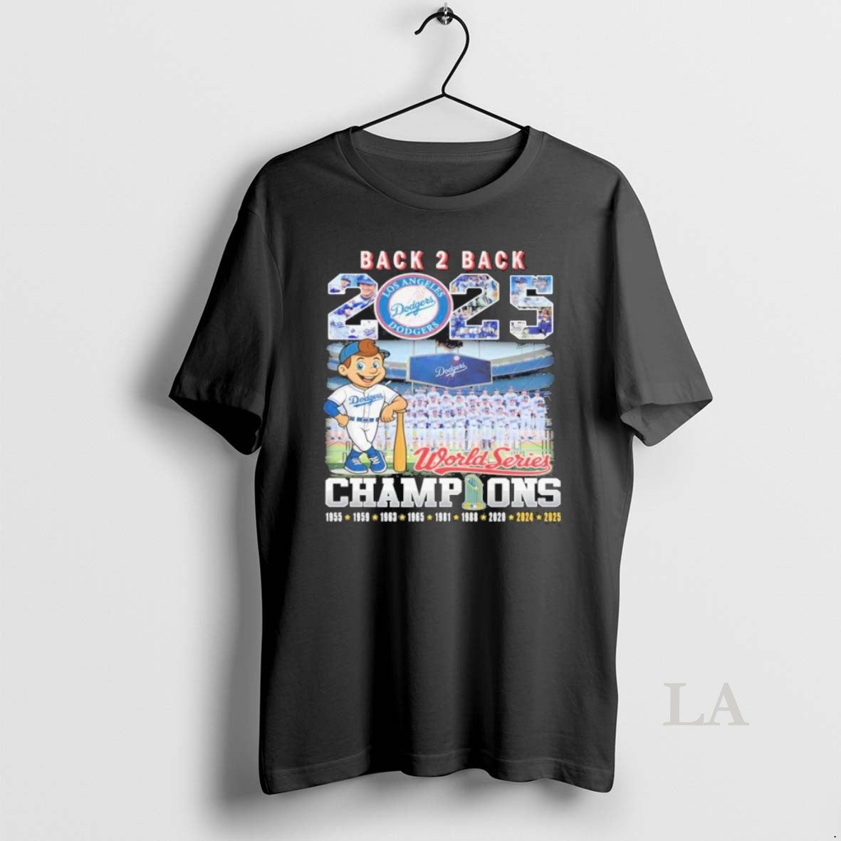 Original 2025 World Series Back 2 Back Champions Los Angeles Dodgers
