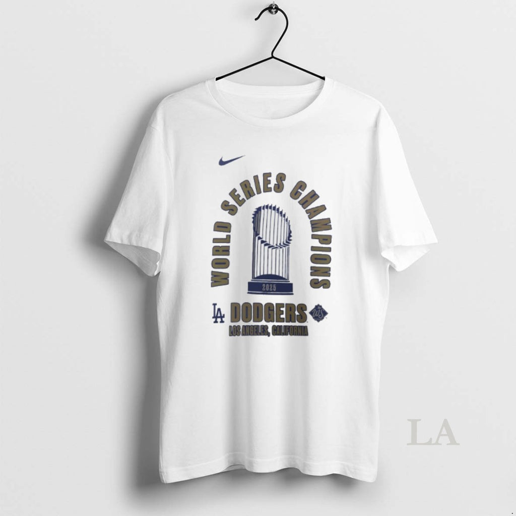 Original 2025 World Series Champions Los Angeles Dodgers Trophies