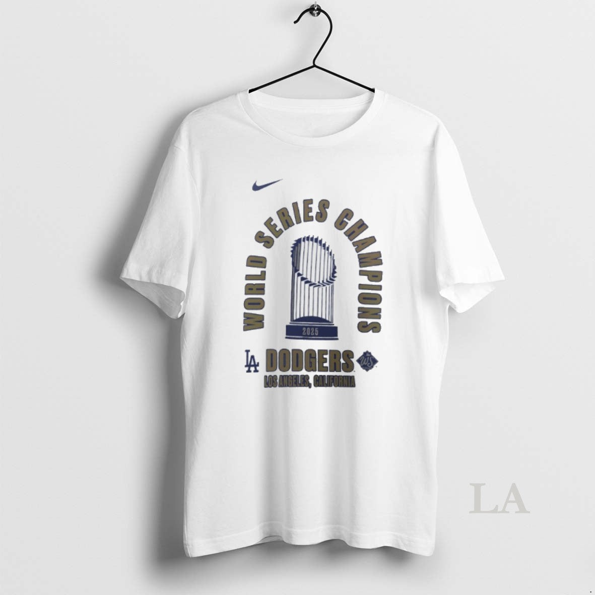 Original 2025 World Series Champions Los Angeles Dodgers Trophies
