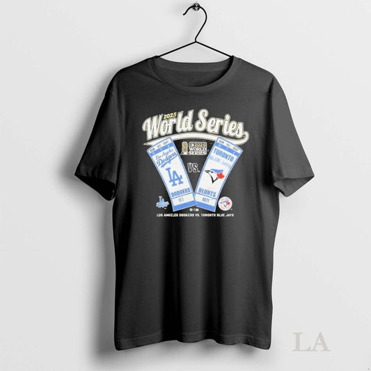 Original 2025 World Series Los Angeles Dodgers Vs Toronto Blue Jays Tee Sweater