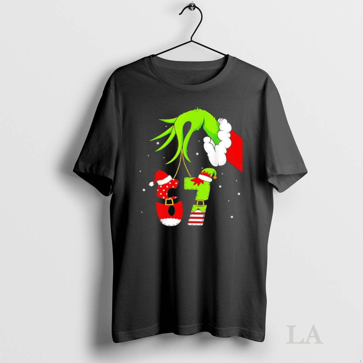 Original 6 7 Elf Santa Christmas Pajamas