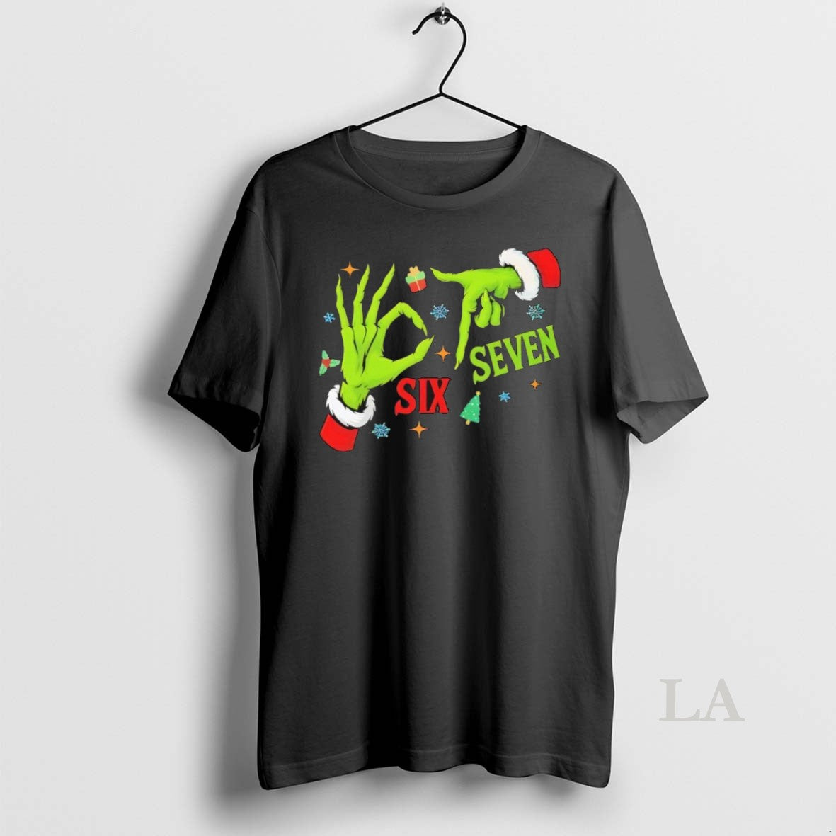 Original 6 7 Six Seven Grinch Hand Xmas Christmas