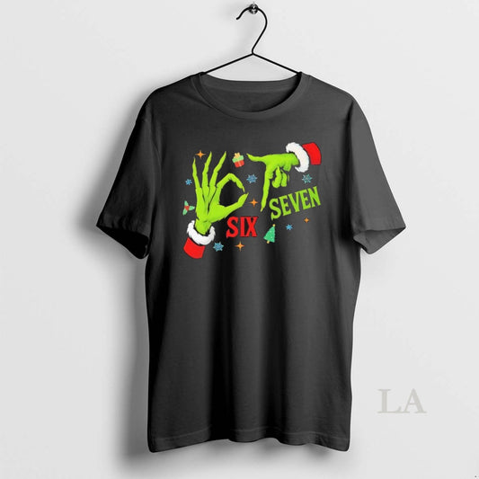 Original 6 7 Six Seven Grinch Hand Xmas Christmas