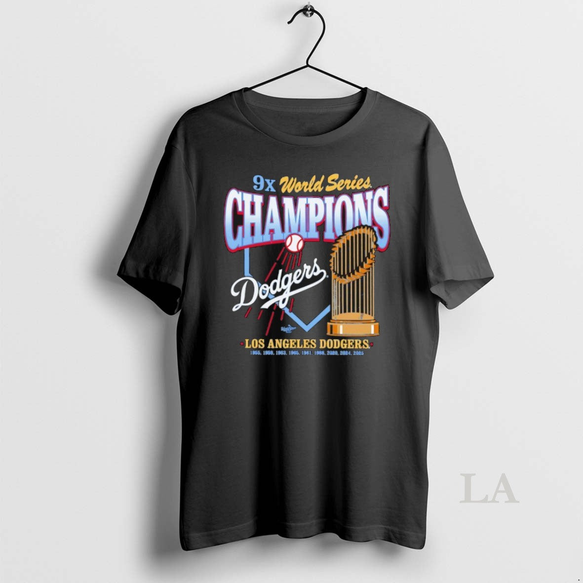 Original 9x World Series Champions Los Angeles Dodgers 2025 Trophy