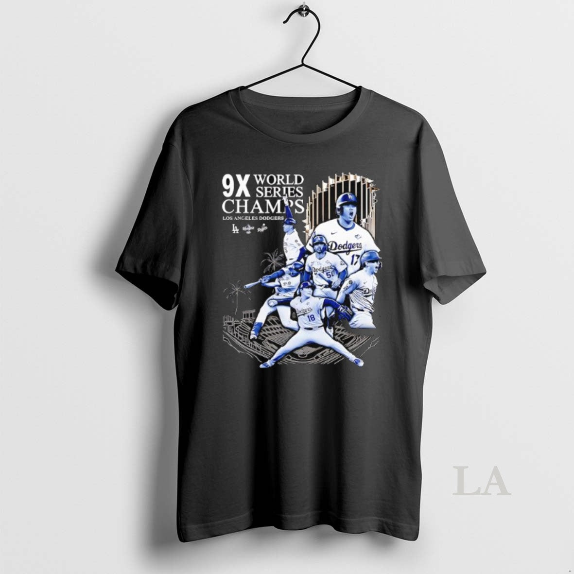 Original 9x World Series Champs Los Angeles Dodgers Ninth Win
