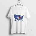 Original A Map Of Who America Is Rooting For In The World Series 2025