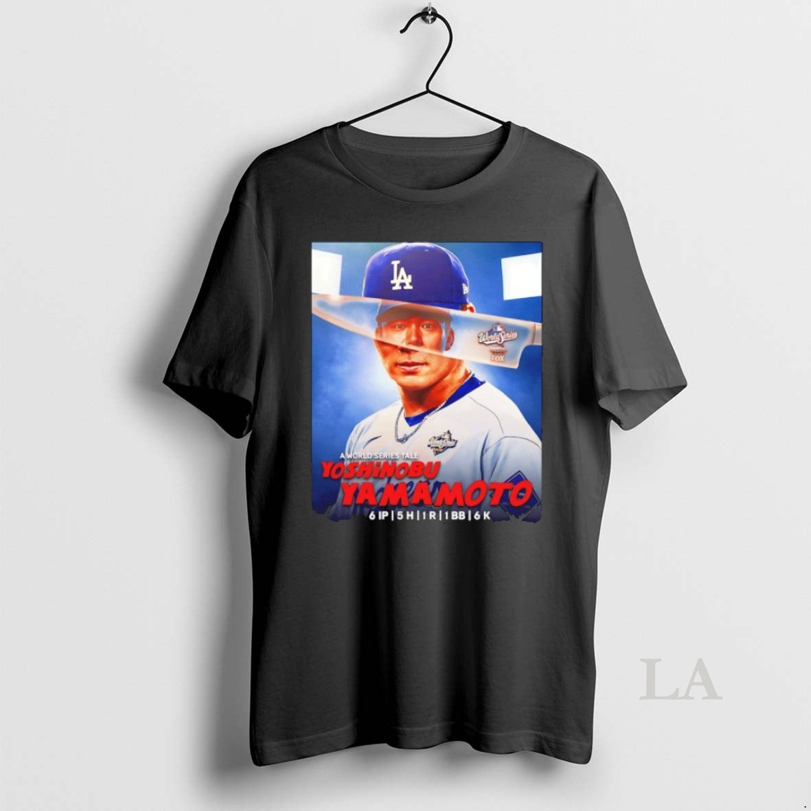 Original A World Series Tale Yoshinobu Yamamoto Los Angeles Dodgers