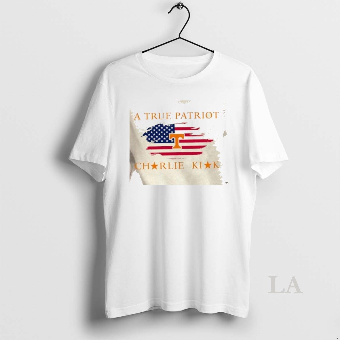 Original A True Patriot Charlie Kirk X University Of Tennessee Knoxville 2 Sided
