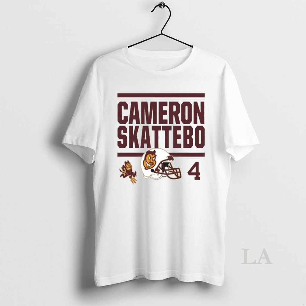 Original Asu Arizona State Sun Devils Cameron Skattebo Helmet 2025