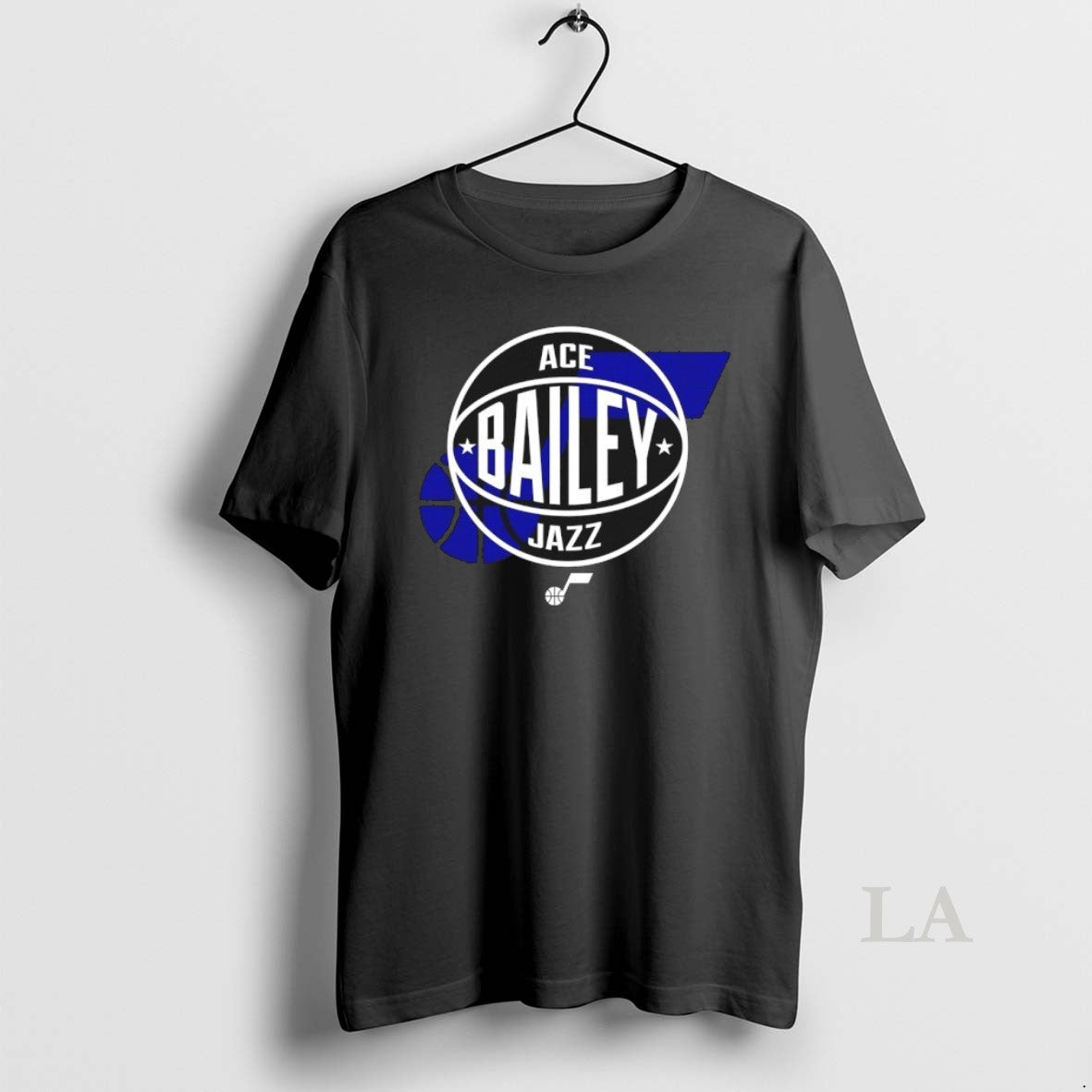 Original Ace Bailey Utah Jazz Basketball Logo