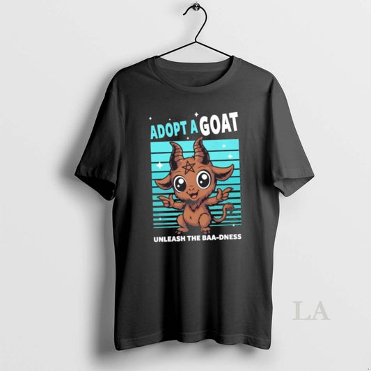 Original Adopt A Goat Cute Baphomet Occult