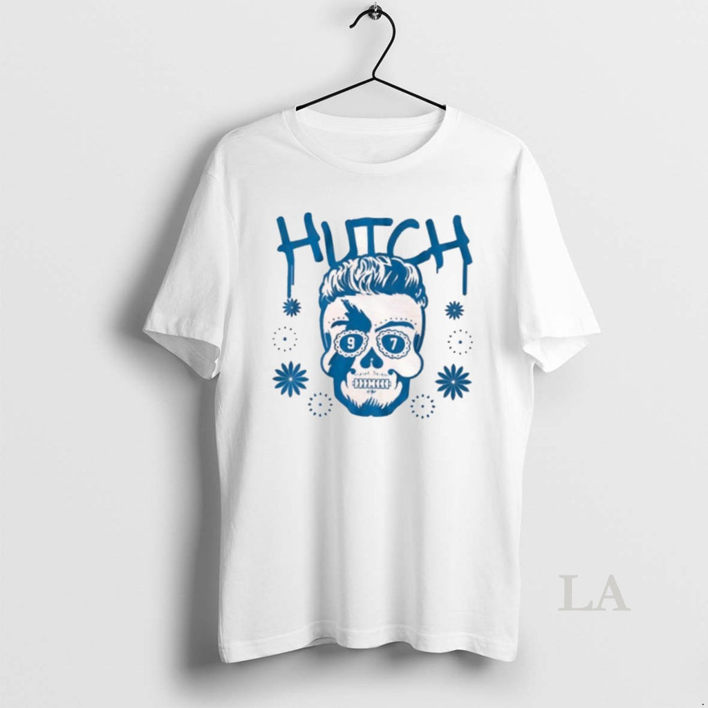 Original Aidan Hutchinson Detroit Sugar Skull Logo