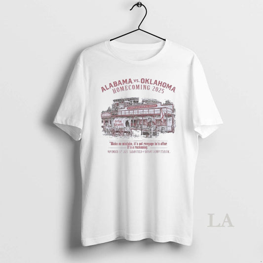 Original Alabama Vs Oklahoma 2025 Homecoming Gameday