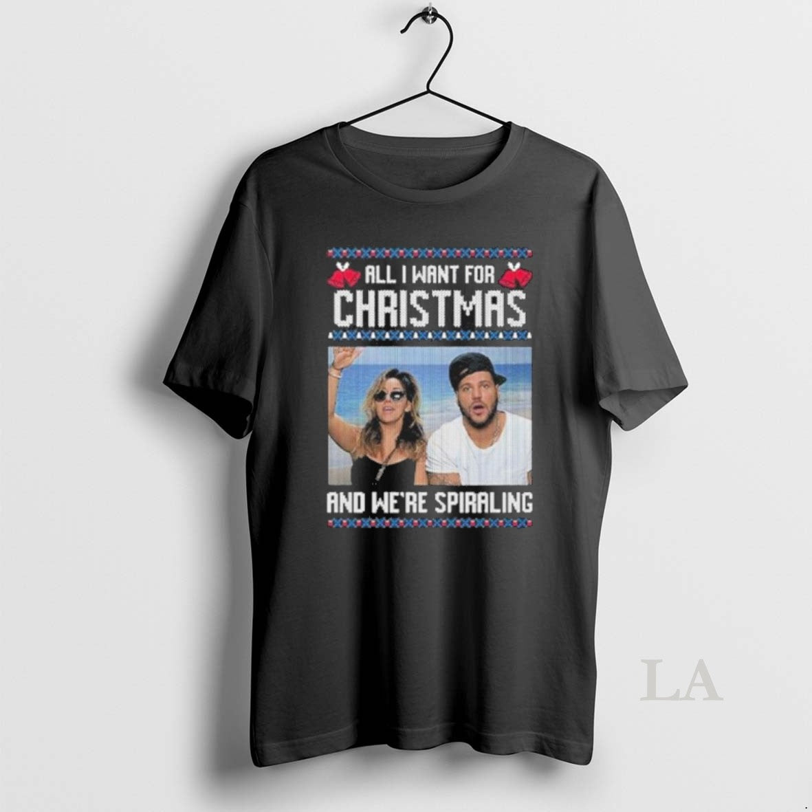 Original All I Want For Christmas And Were Spiraling Jersey Shore Ugly