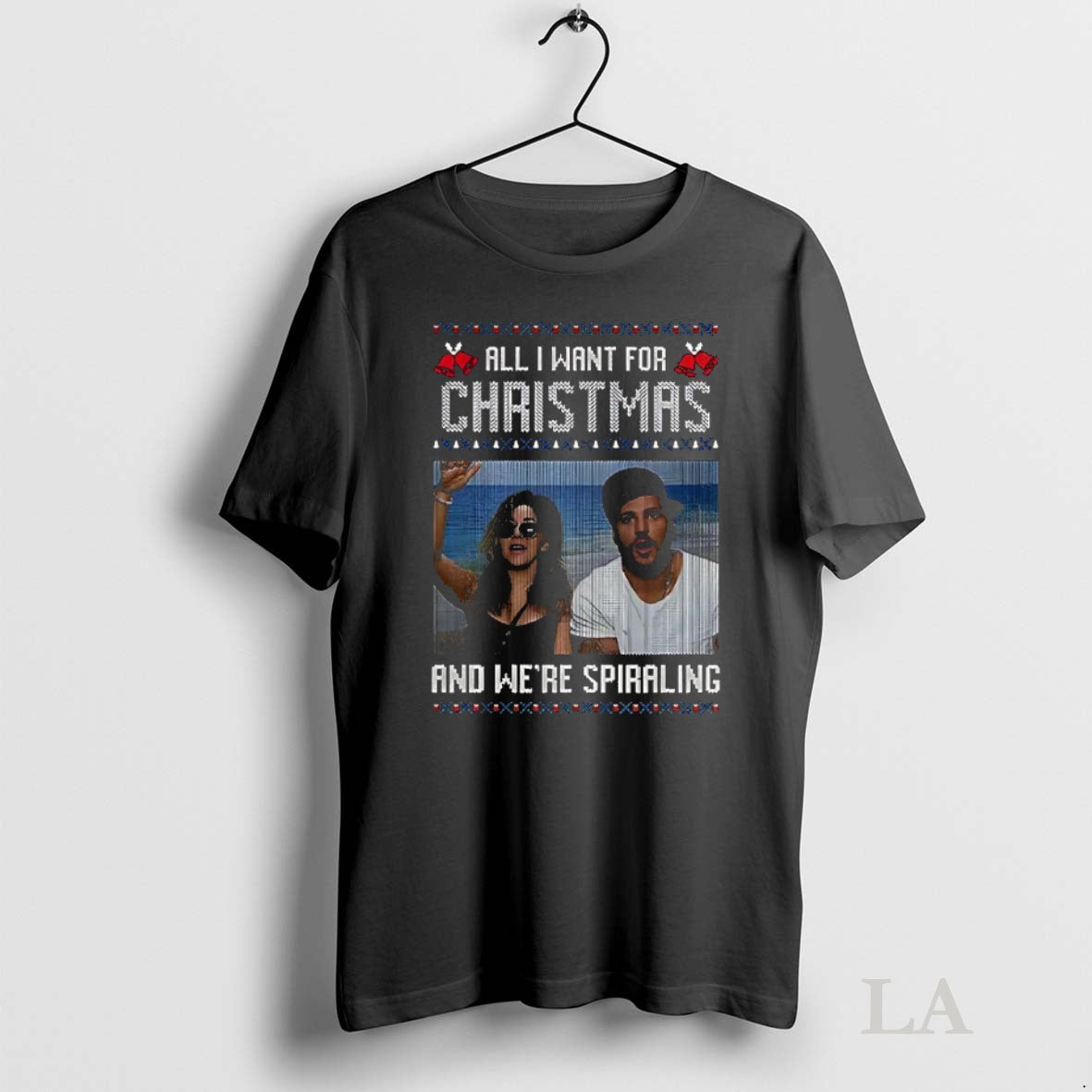 Original All I Want For Christmas And Were Spiraling Jersey Shore