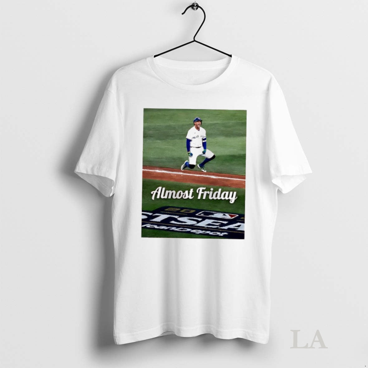 Original Almost Friday George Springer Toronto Blue Jays Springer Jump