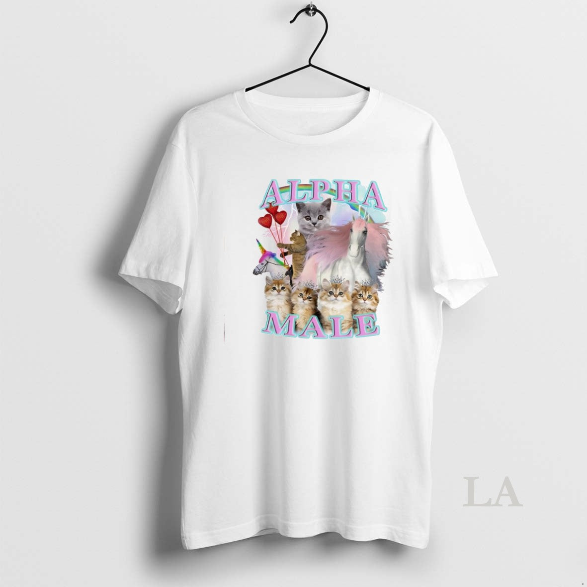 Original Alpha Male Unicorn And Kitten Graphic