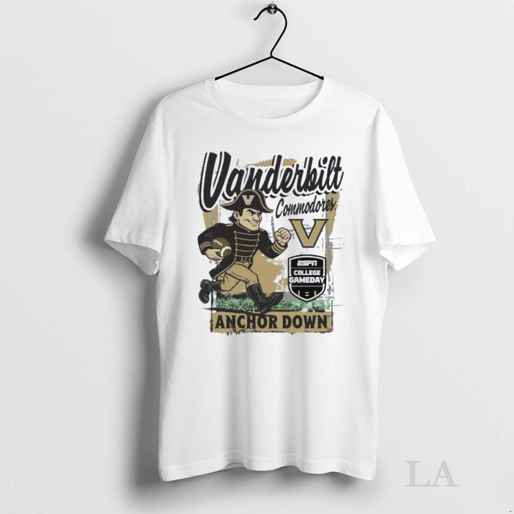 Original Anchor Down Vanderbilt University Football College Gameday