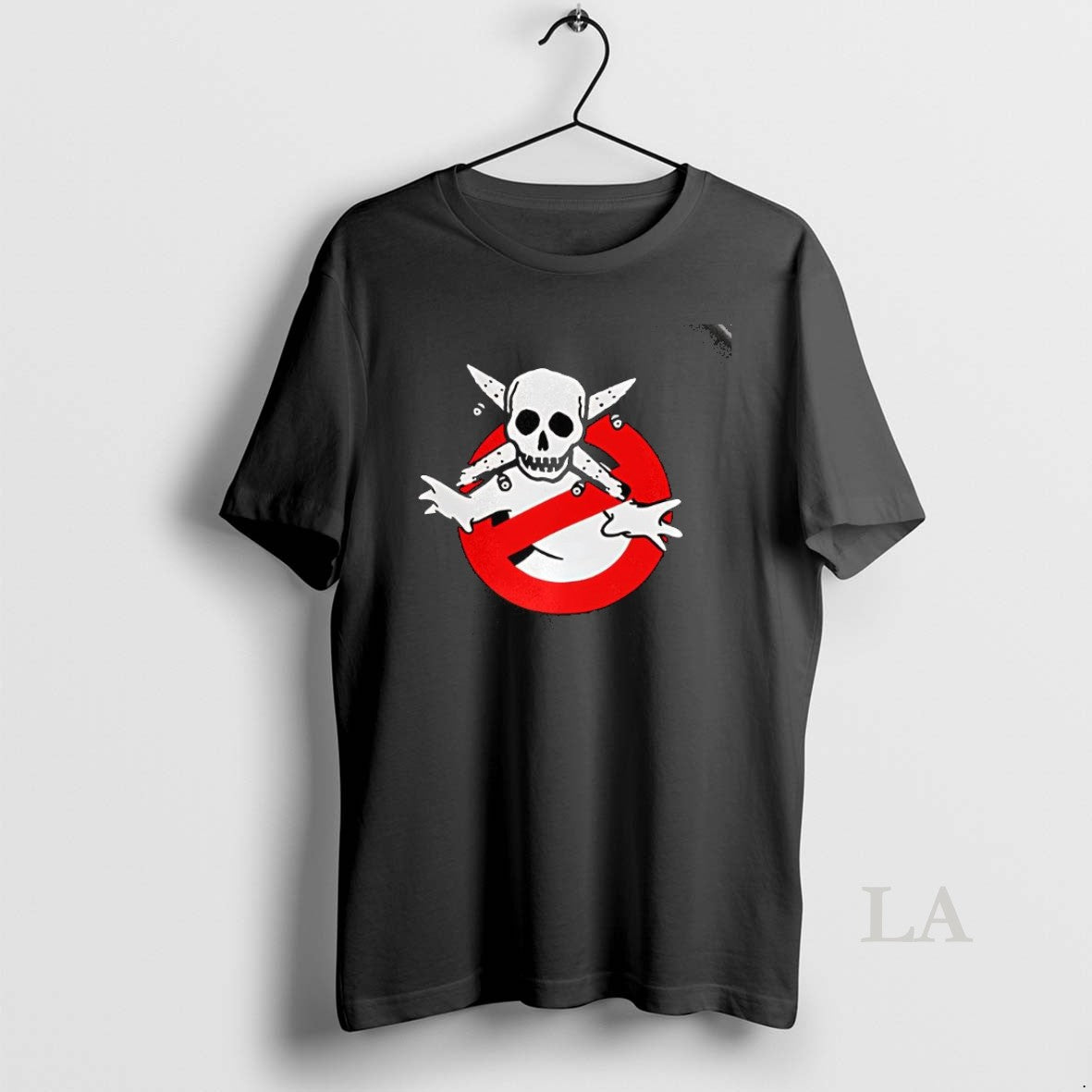 Original Andrew Garfield Ghostbusters Skull Parody Vintage Halloween