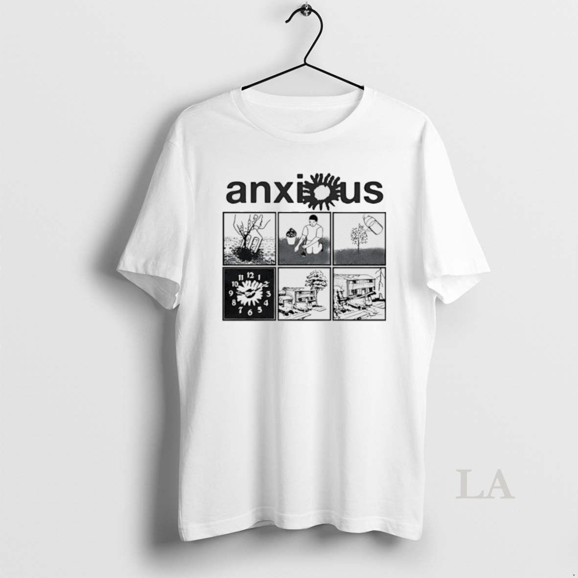 Original Anxious Van Comic Style