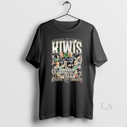Original Aotearoa New Zealand Kiwis Pacific Cup Champs 2025 Graphic