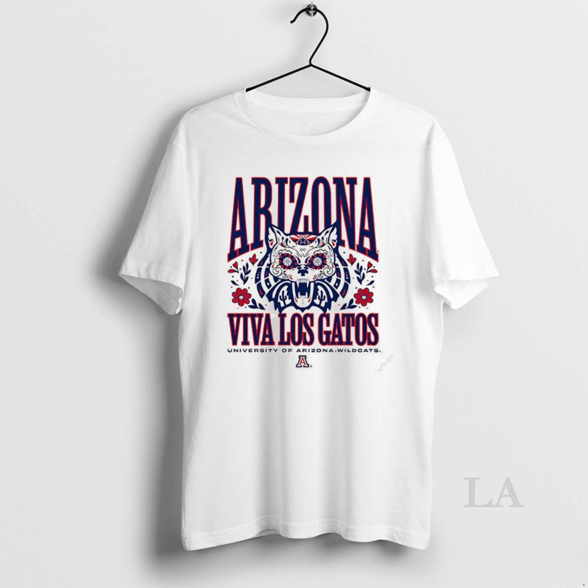 Original Arizona Wildcats Viva Los Gatos Dia De Los Muertos