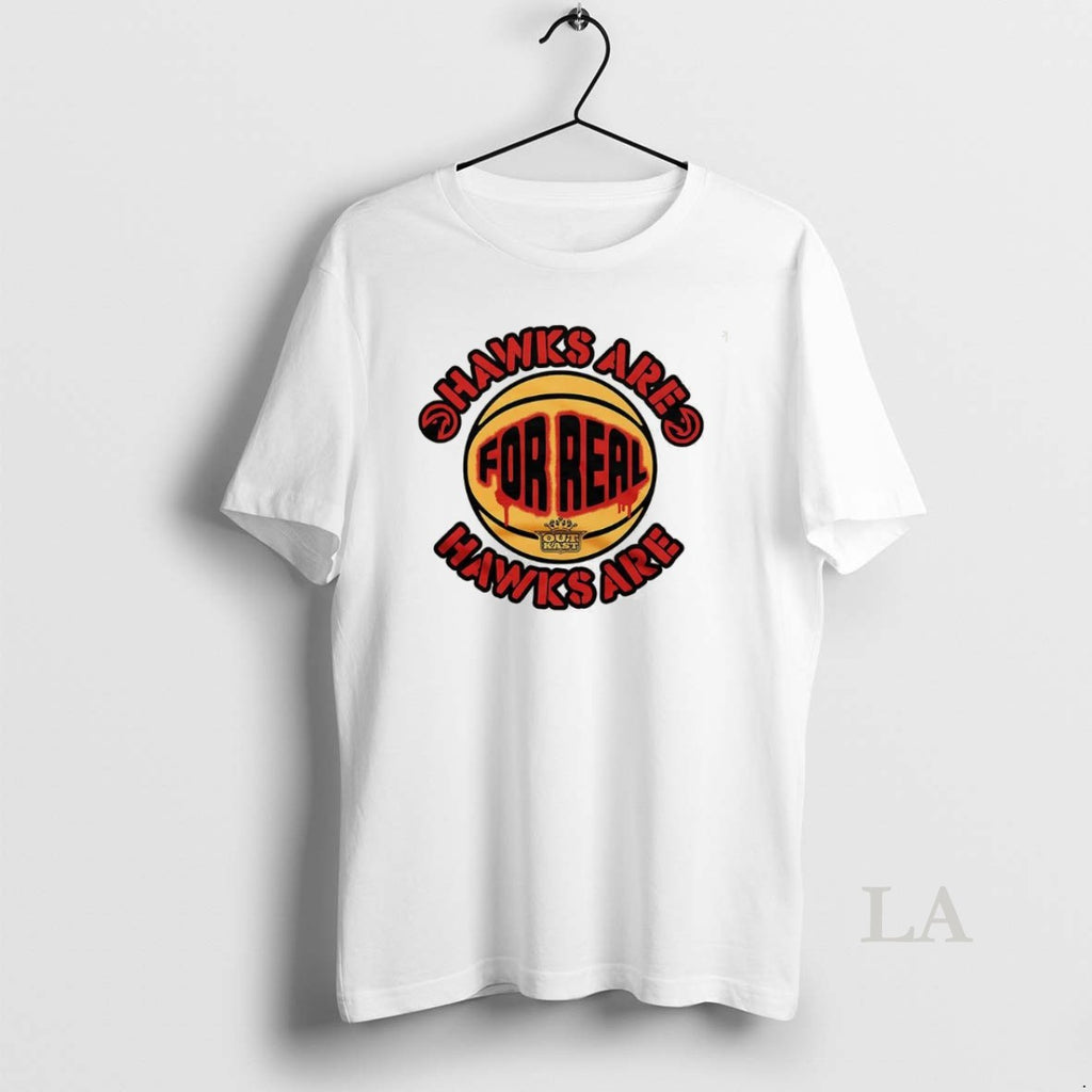 Original Atlanta Hawks Basketball Hawks Are For Real Logo