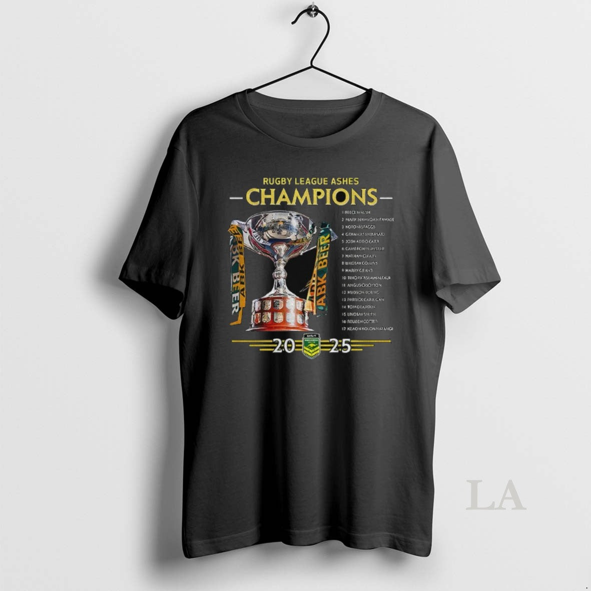 Original Australian Kangaroos Cup 22x Rugby League Ashes Champions 2025