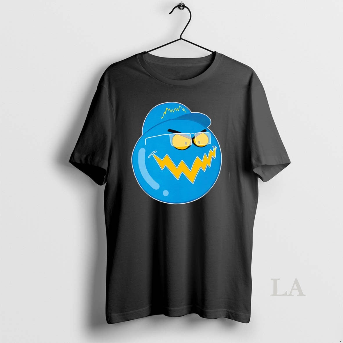 Original Awesome Cursed Bubble Los Angeles Chargers
