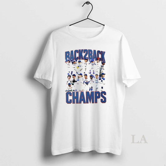 Original Awesome Los Angeles Dodgers Back 2 Back Mini Champs