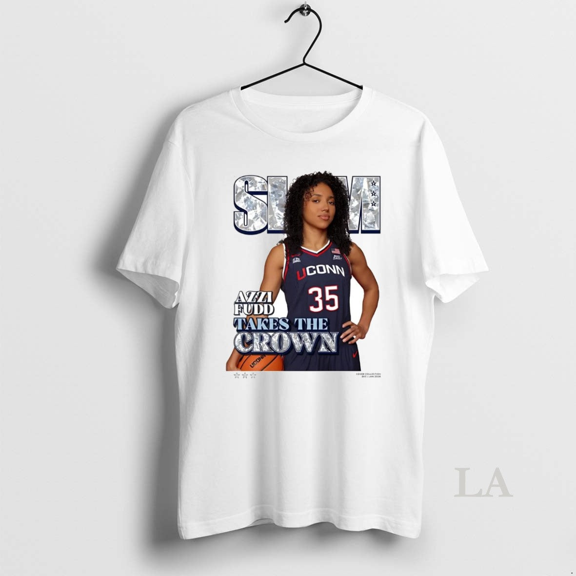 Original Azzi Fudd Takes The Crown Uconn Huskies