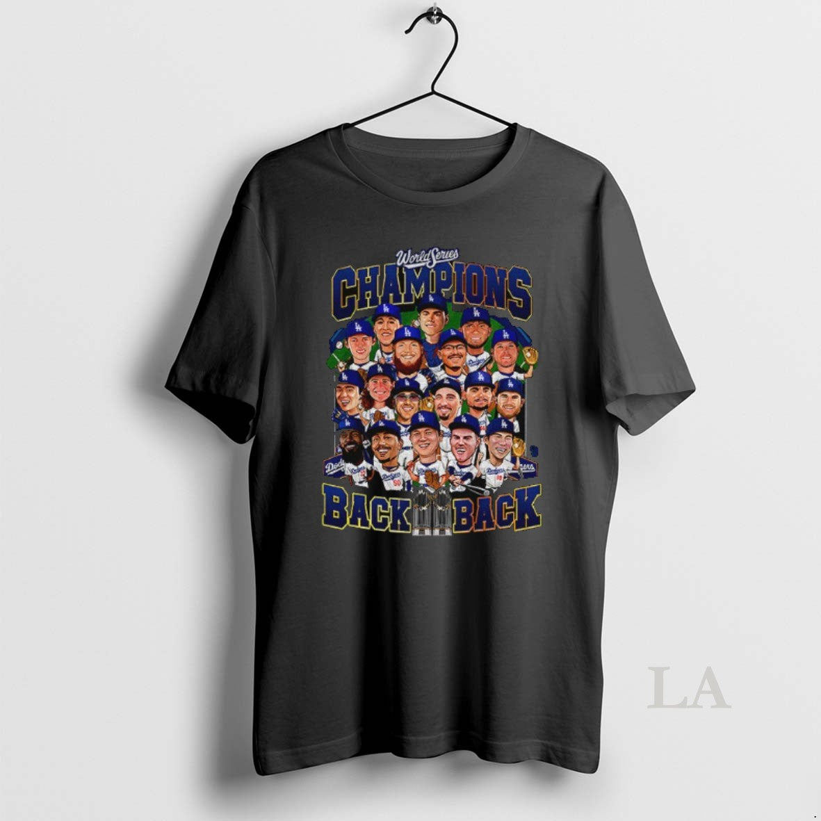 Original Back 2 Back Champions Los Angeles Dodgers 2025 World Series Mlb Players
