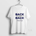 Original Back 2 Back Los Angeles Dodgers Champions Mlb World Series