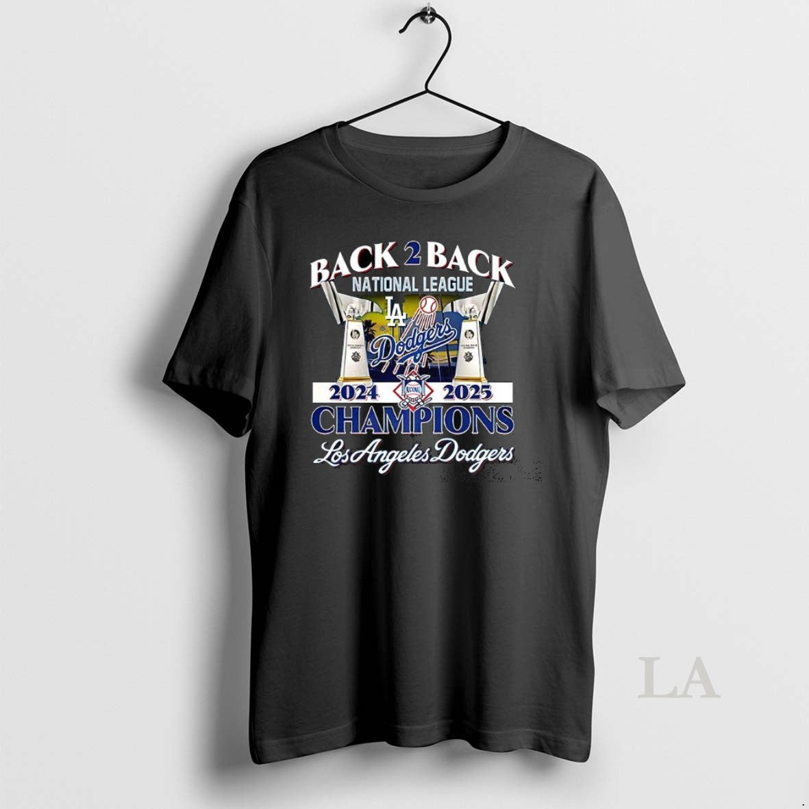 Original Back 2 Back National League 2024 2025 Champions Los Angeles Dodgers