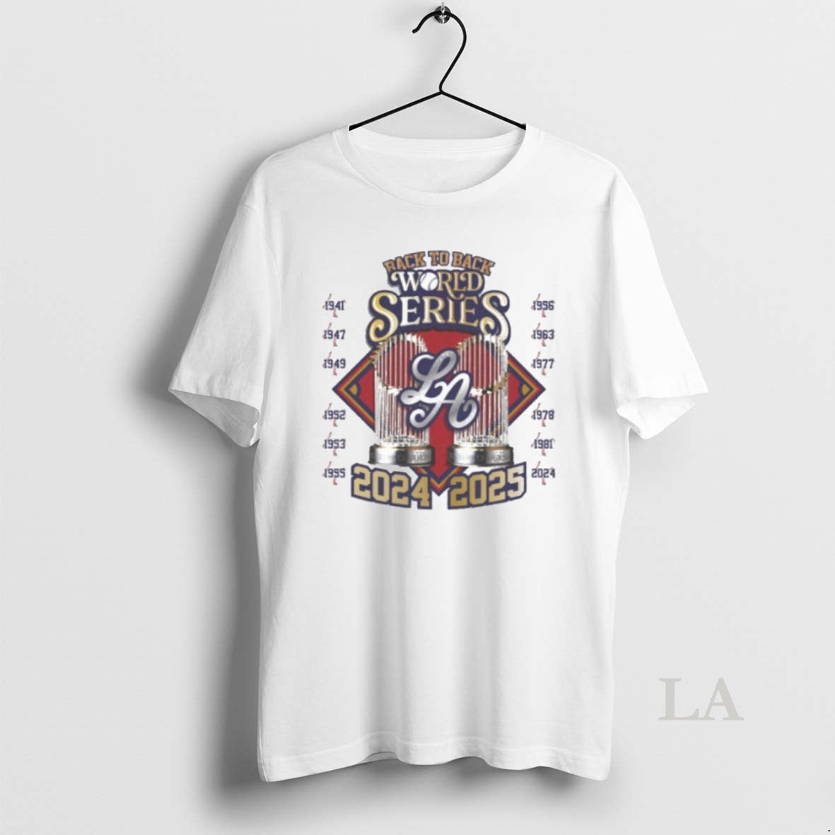 Original Back To Back World Series 2024 2025 Cup