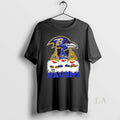 Original Baltimore Ravens X Gnomes Xmas Christmas