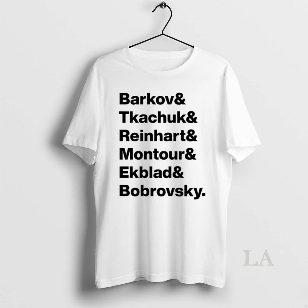 Original Barkov Tkachuk Reinhart Montour Ekblad Bobrovsky