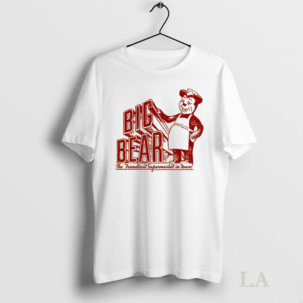 Original Big Bear The Friendliest Supermarket In The Town San Diego Tee Sweater