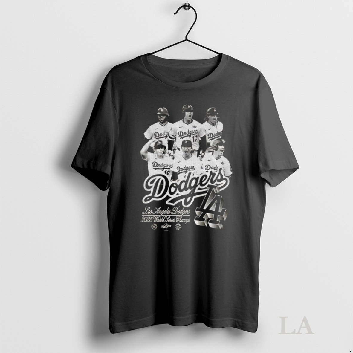 Original Big Six Legend Los Angeles Dodgers 2025 World Series Champs Vintage