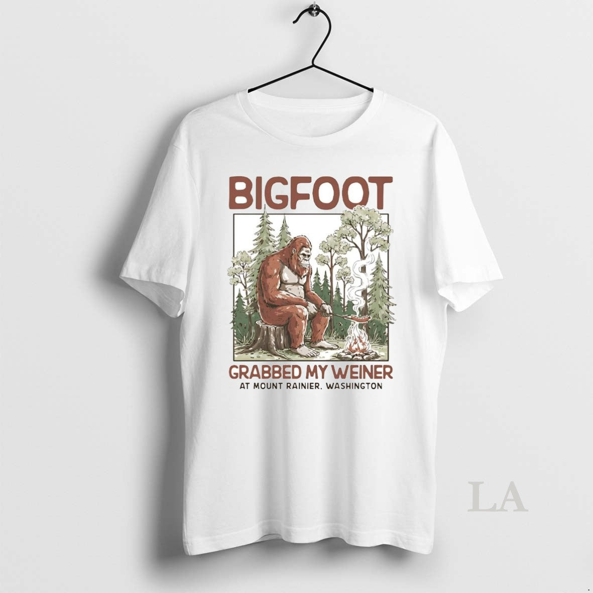 Original Bigfoot Grabbed My Weiner At Mount Rainier Washington