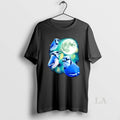 Original Birdwatching Three Blue Jay Moon Avian Wildlife Graphic