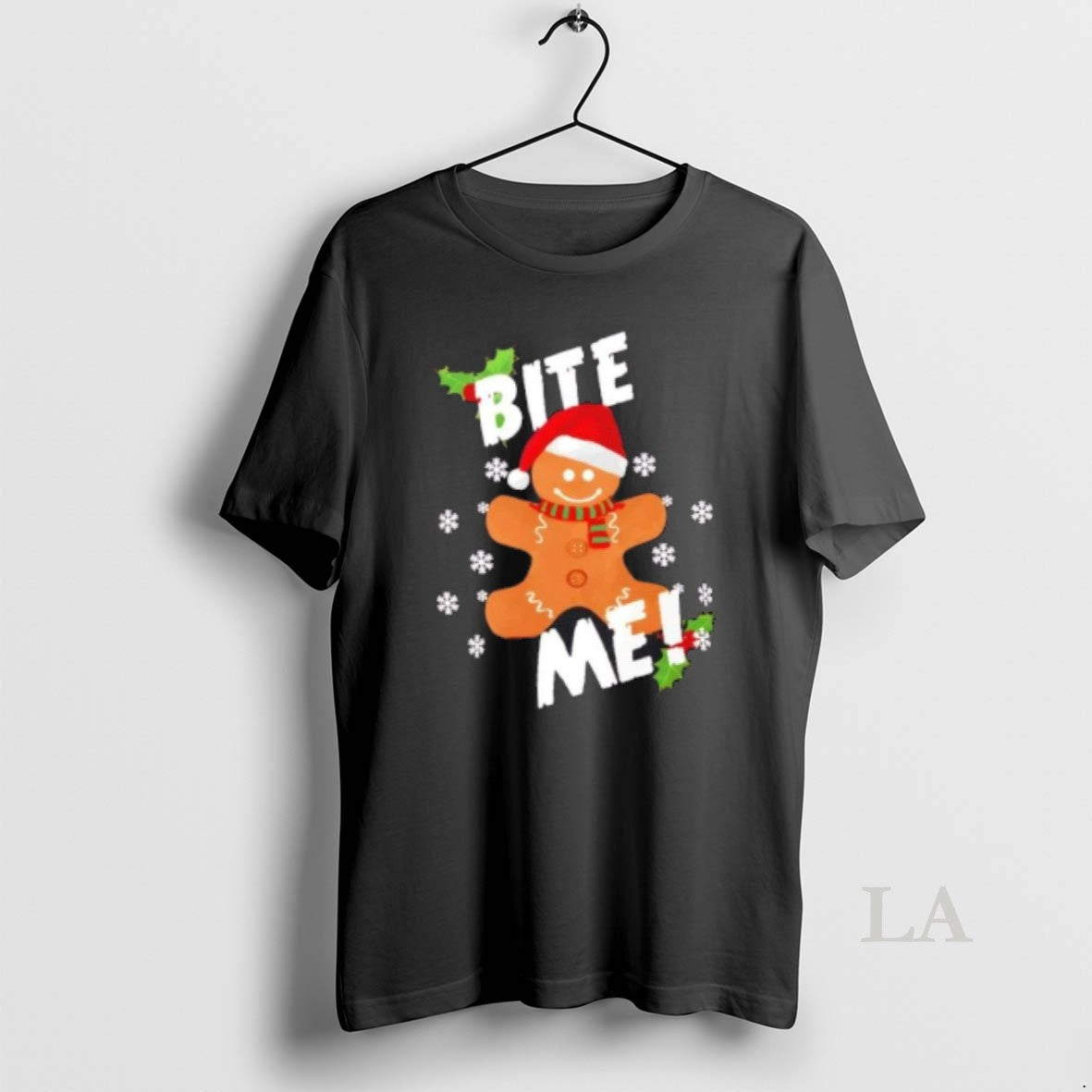 Original Bite Me Gingerbread Christmas Cookie